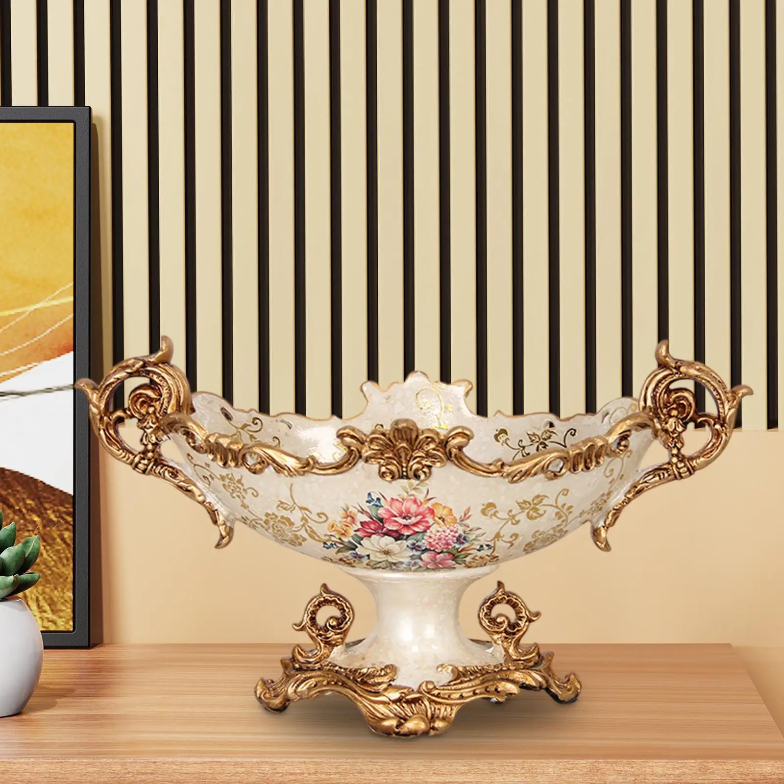 

Винтажный стиль, ваза с фруктами, десертная миска, тарелка для торта, украшение для дома, закуска