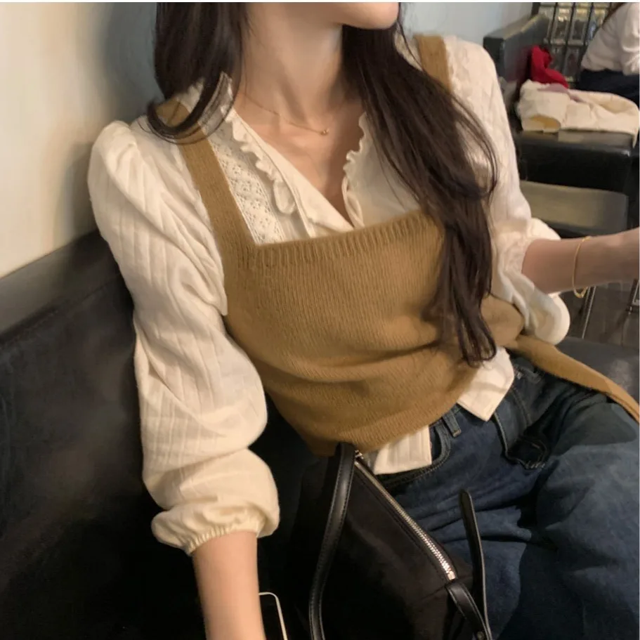 سترة نسائية أنيقة غير رسمية مع حزام شتاء وصول جديد متعدد الاستخدامات تصميم بسيط كسول Sle حزام علوي للتنقل Sle #4