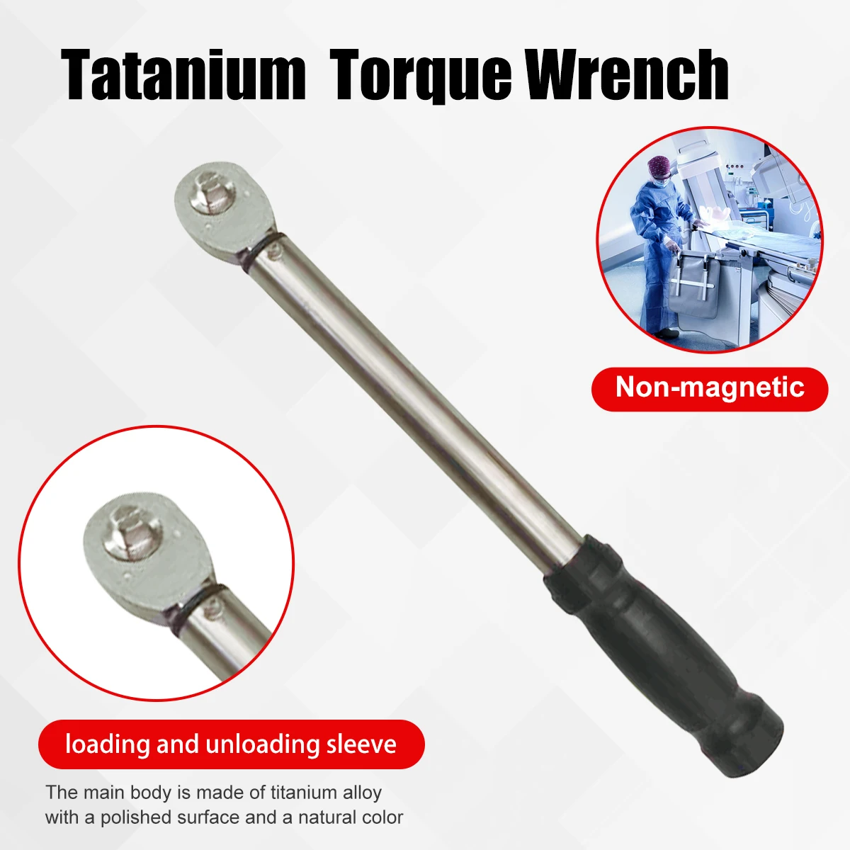 SFREYA T1032 Titanium Torque Wrench Durable and Lightweight for Automotive and Mechanical Work