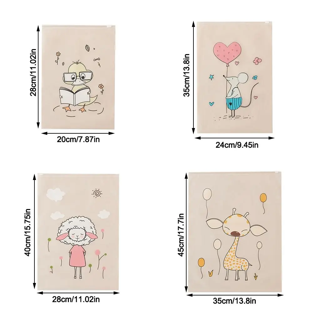 New Dust-Proof Travel Storage Bag Transparent Moisture-proof Packaging Bag PE with ziper Shoes Storage Bags for Travel Luggage