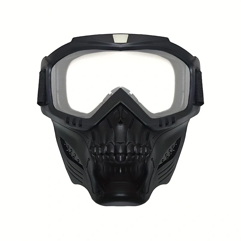 Goggles Full Face Hd Transparent Fog-proof Sand-proof Electric Welding Protective Glasses Versatile Breath-proof Windproof Mask