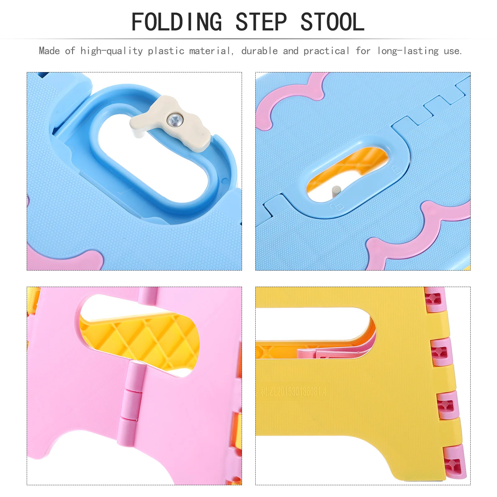 

Portable Folding Heavy Duty Plastic Step For Kitchen Bathroom Garden Camping Fishing Outdoor Use Kids Adults Foldable Fishing