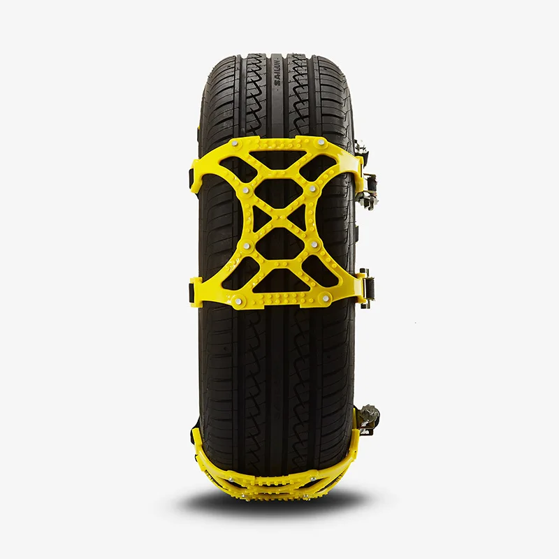 Anti-Skid Belt Winter Car Snow Tire Chains Emergency Traction Mud Tyre Wheels Portable Easy To Mount Thick for Car/SUV/Truck