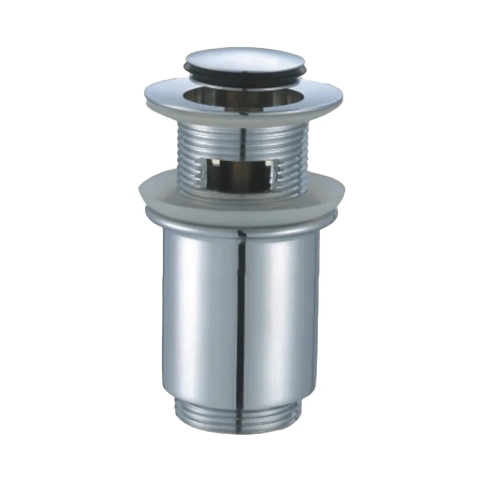 Basin Waste Water Bounce Drain Copper Large Displacement Bathroom Bouncing Press Basin Drain Sink Eject Button For Bathroom
