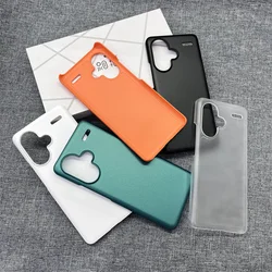 Luxury Half-Pack Ultra Thin Hard PC Matte Case For Xiaomi Redmi Note13 Pro Plus 5G Frameless Protect Back Cover