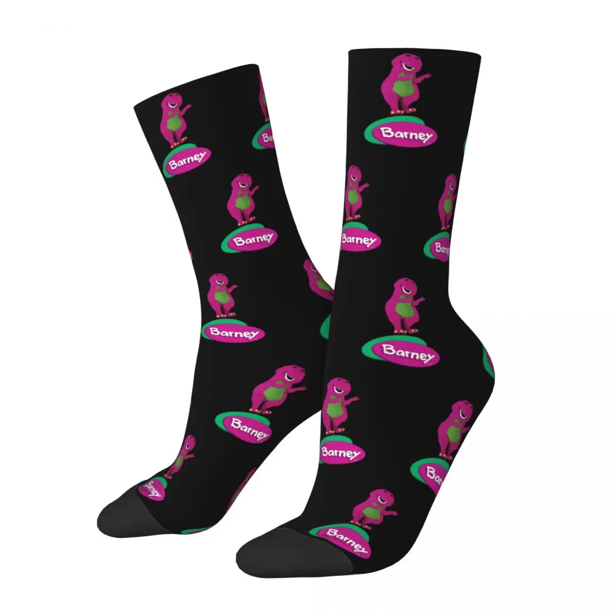 Nuovi calzini da uomo Casual Cute barey Friends Cartoon Dinosaur Sock Sport calzini da donna primavera estate autunno inverno