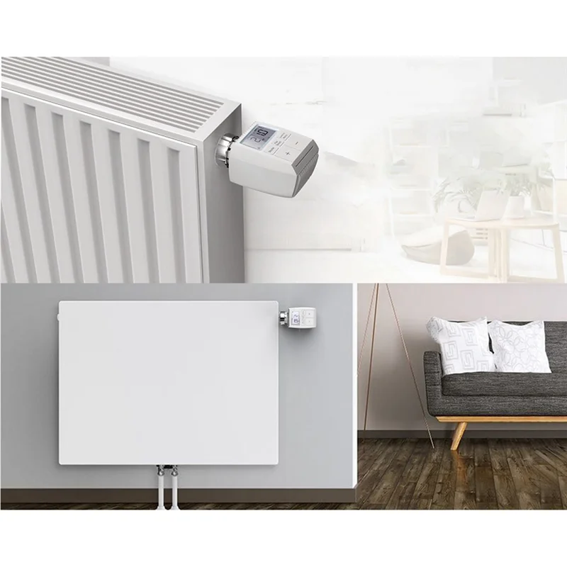 FULL-Tuya Smart Zigbee привод радиатора TRV программируемый термостатический клапан радиатора приложение удаленный регулятор температуры прочный