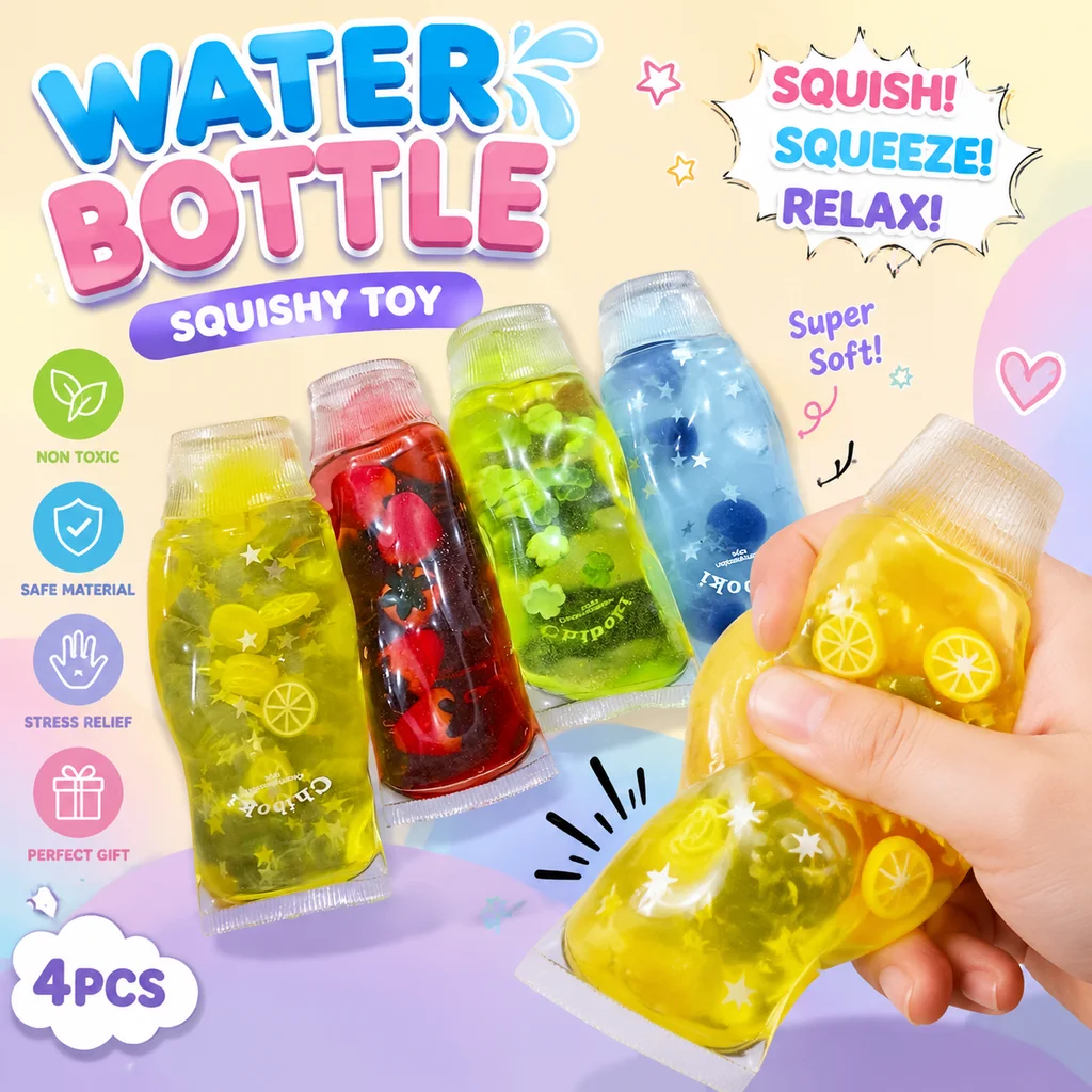 2026 Fruit Filled Maltose Toothpaste Stress Relief Toy Soft Slow Rising Deformable Squeeze Squishy Fidget Sensory Toy
