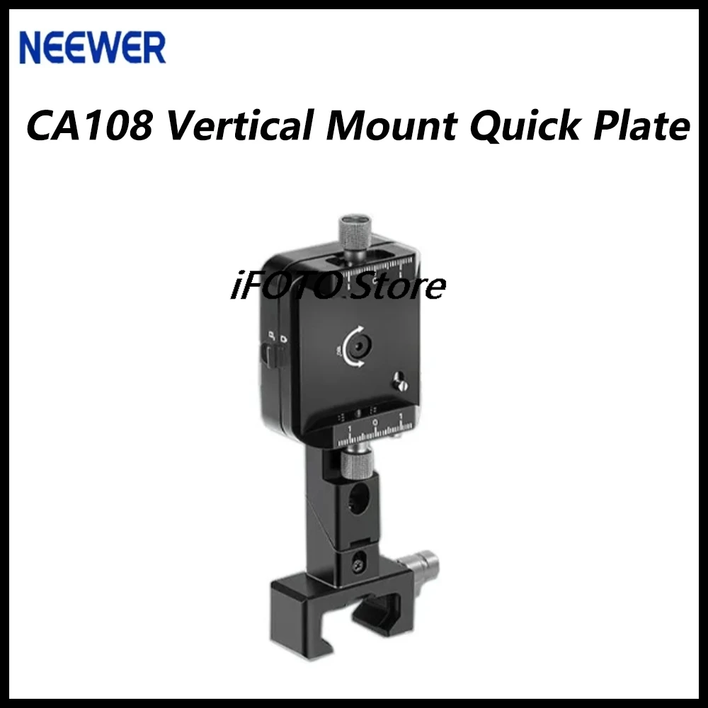 

NEEWER CA108 Vertical Camera Mount Quick Switch Plate For DJI Ronin RS3 Pro RS 3 RS 2 Gimbal Stabilizers