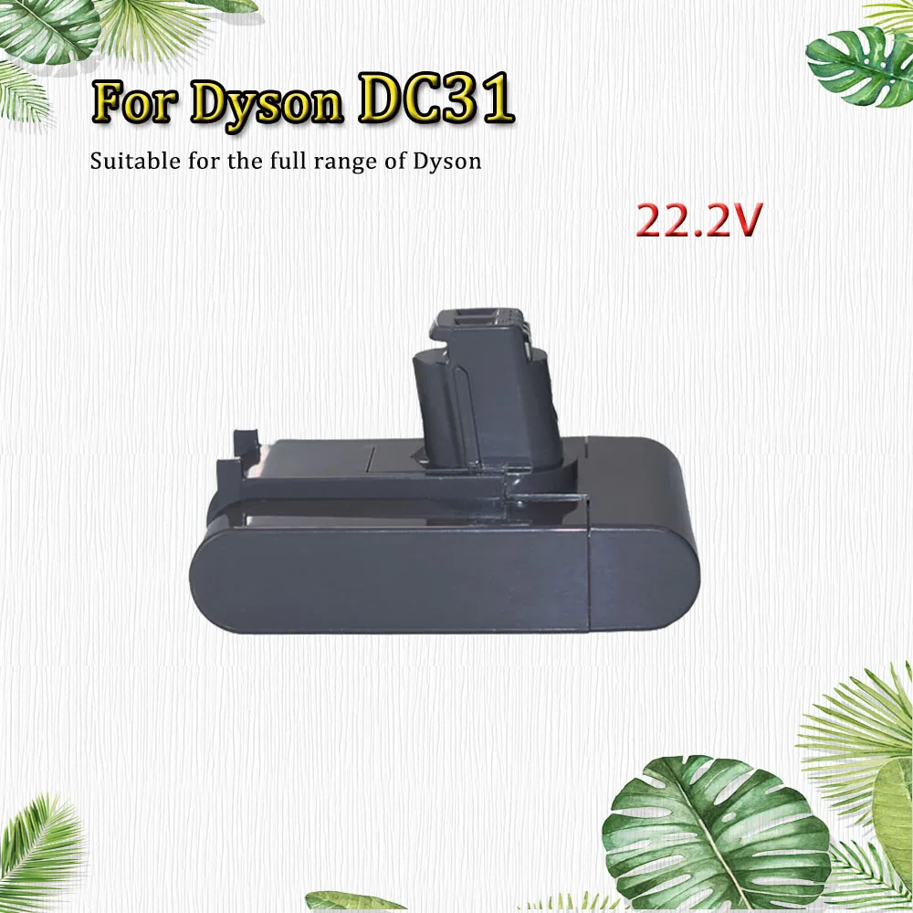 

DC31 A-type vacuum cleaner battery 4000mAh 5000mAh 6000mAh suitable for Dyson DC34 DC35 DC44 DC45 to replace lithium-ion batter