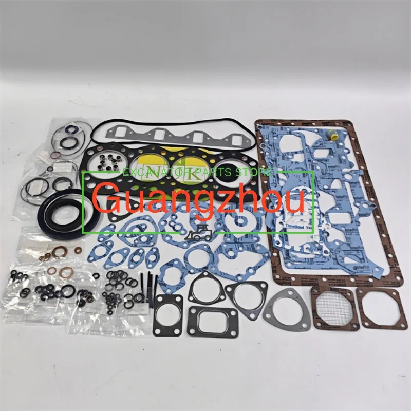 For S4K Engine Overhaul Gasket Seal Kit Repair Kit, Compatible with R110-7 CAT E120B/E312B/E312C Excavators