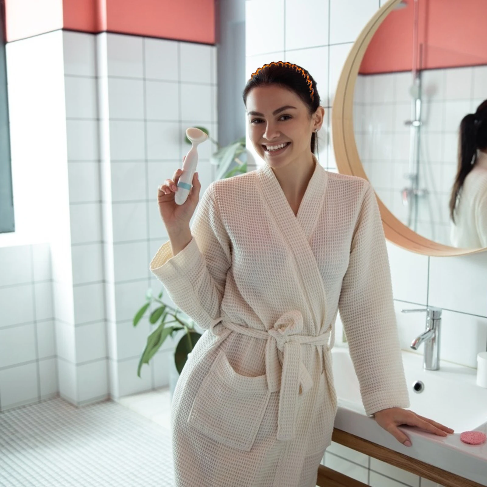 

2Pcs Toothed Wavy Headband Women Styling Accessory Glamorous Chic Decor Anytime Anywhere Perfect Gift Friends Headband