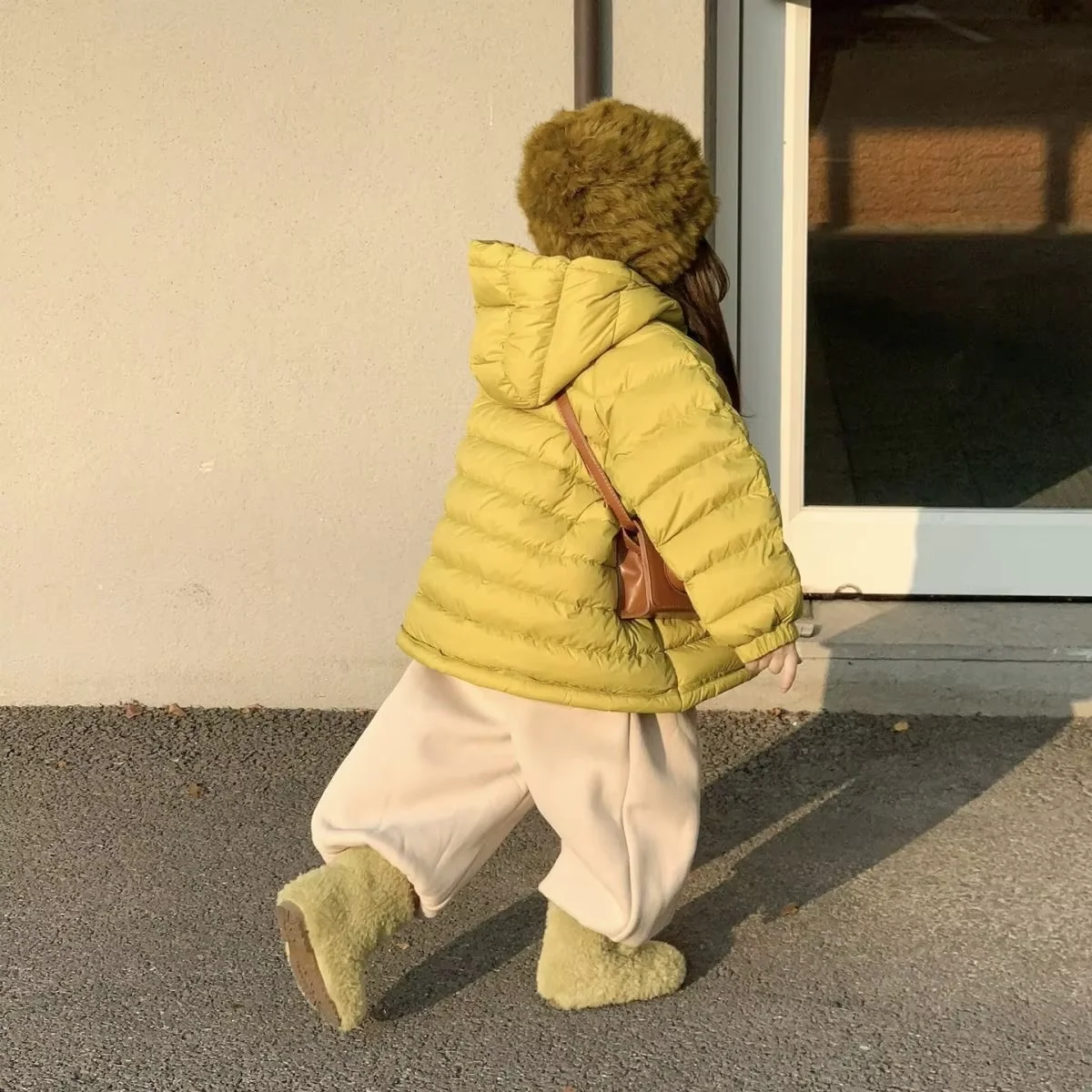 Girls Winter Cotton Jacket 2026 New Fashion Kids Hooded Warm Parka Coat Anti-Cold Outerwear Children Clothing 90-140CM
