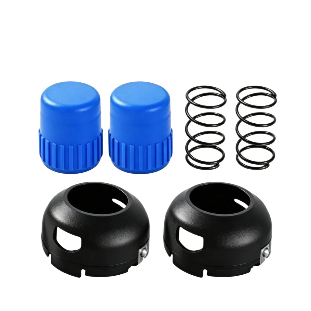 Black Cap With Springs Knob Cap Kit For KST 2224B-03 KST 2024A-03 KST 4024A-03 KST 1124B-03 Trimmers 24V Electric Lawnmower Set