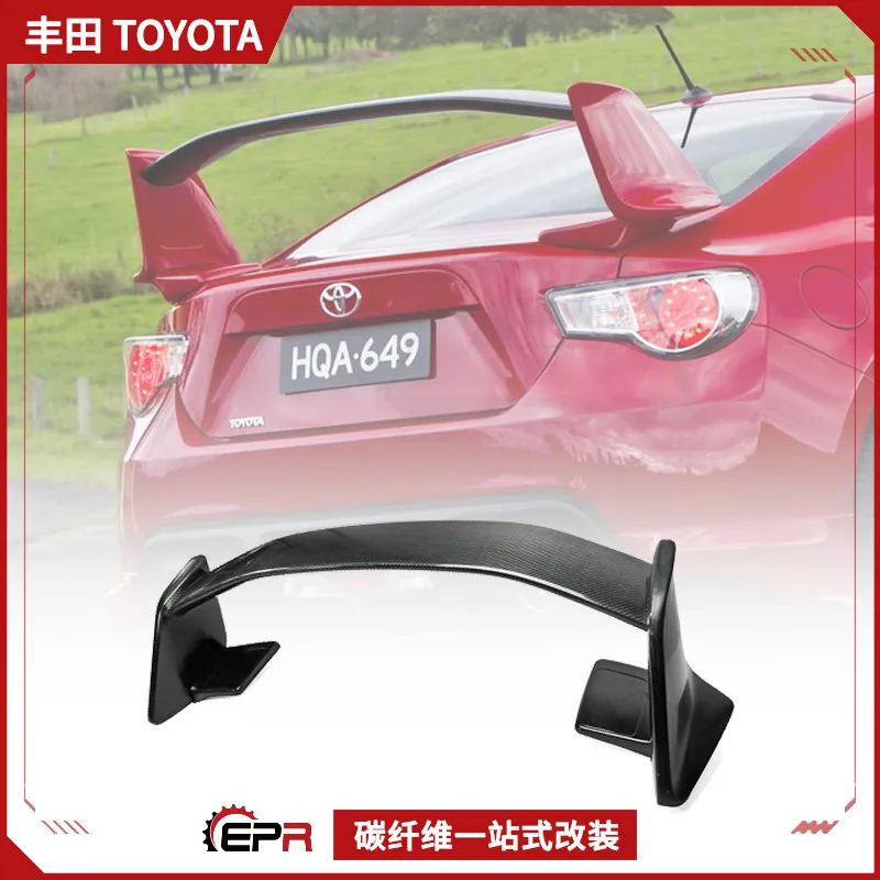 

Suitable for Toyota 86 modification parts, Subaru BRZ tail with NUR high-footed integrated spoiler fixed wind wing