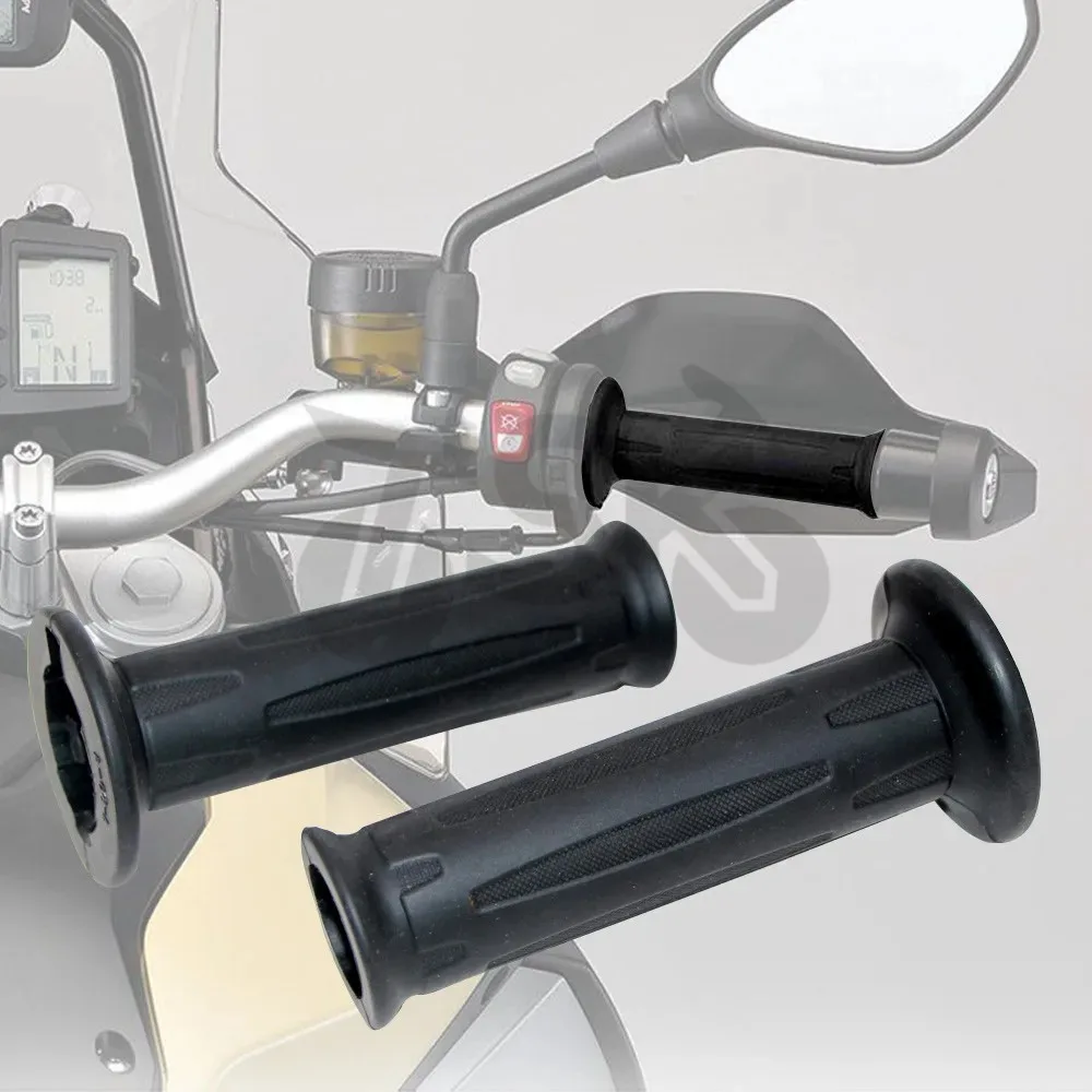 

Нескользящие ручки для мотоцикла, руль для BMW S1000XR S1000R RnineT F850GS F750GS HP2 SPORT HP4 R1250GS ADV, черные резиновые ручки
