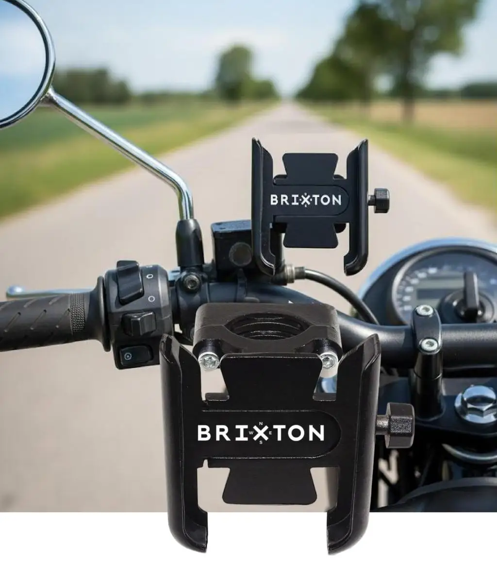 

Для BRIXTON Cromwell 1200 125 250 Crossfire 500 Felsberg 125 250 Storr 500 Sunray 125, держатель для телефона на руль, GPS-подставка, кронштейн