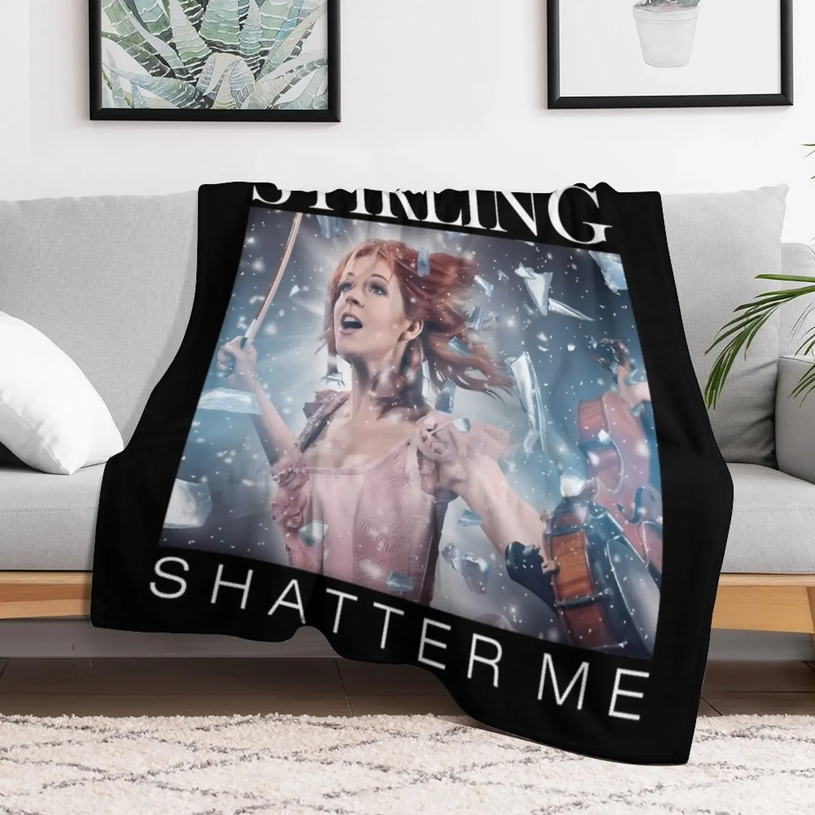 LINDSEY STIRLING Throw Blanket Fade Resistant Durable Throw Blanket