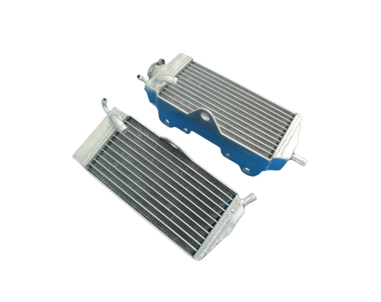 NEW L+R TOP all Aluminum Radiator For 1987 1988 Honda CR125R CR 125 R hight quality 100% welding Cooler Cooling Coolant 87 88