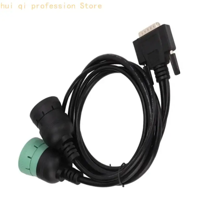 Diagnostic Tool Cable 402048 J1708 6Pin J1939 9Pin To DB15Pin Male Code Reader H8WE