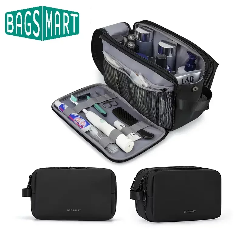 BAGSMART Toiletry Bag Large Capacity Men's Cosmetic Bag Multifunction  Waterproof Travel Essentials Women Makeup Organizer - AliExpress 15