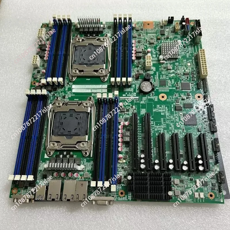 Dual Socket X99 Motherboard, C612 Chip E-ATX Board with Dual  RAID for  V4