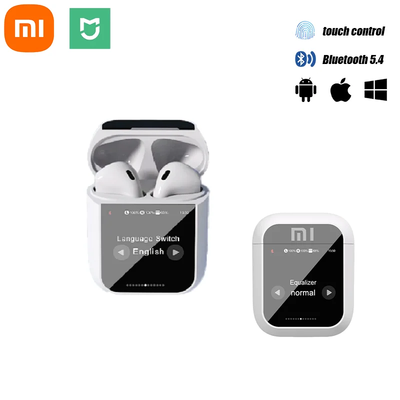 Xiaomi A2 Pro Bluetooth headset Touchscreen Portable TWS HiFi Sound Quality Long Battery Life Sports Waterproof Headphones