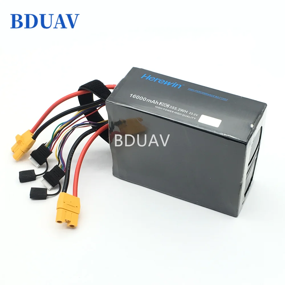 

16000mah/22000mah 20C 2PCS 6S Bound together AS120 XT90S Plug Agriculture Protection Li-Po Lithium Battery