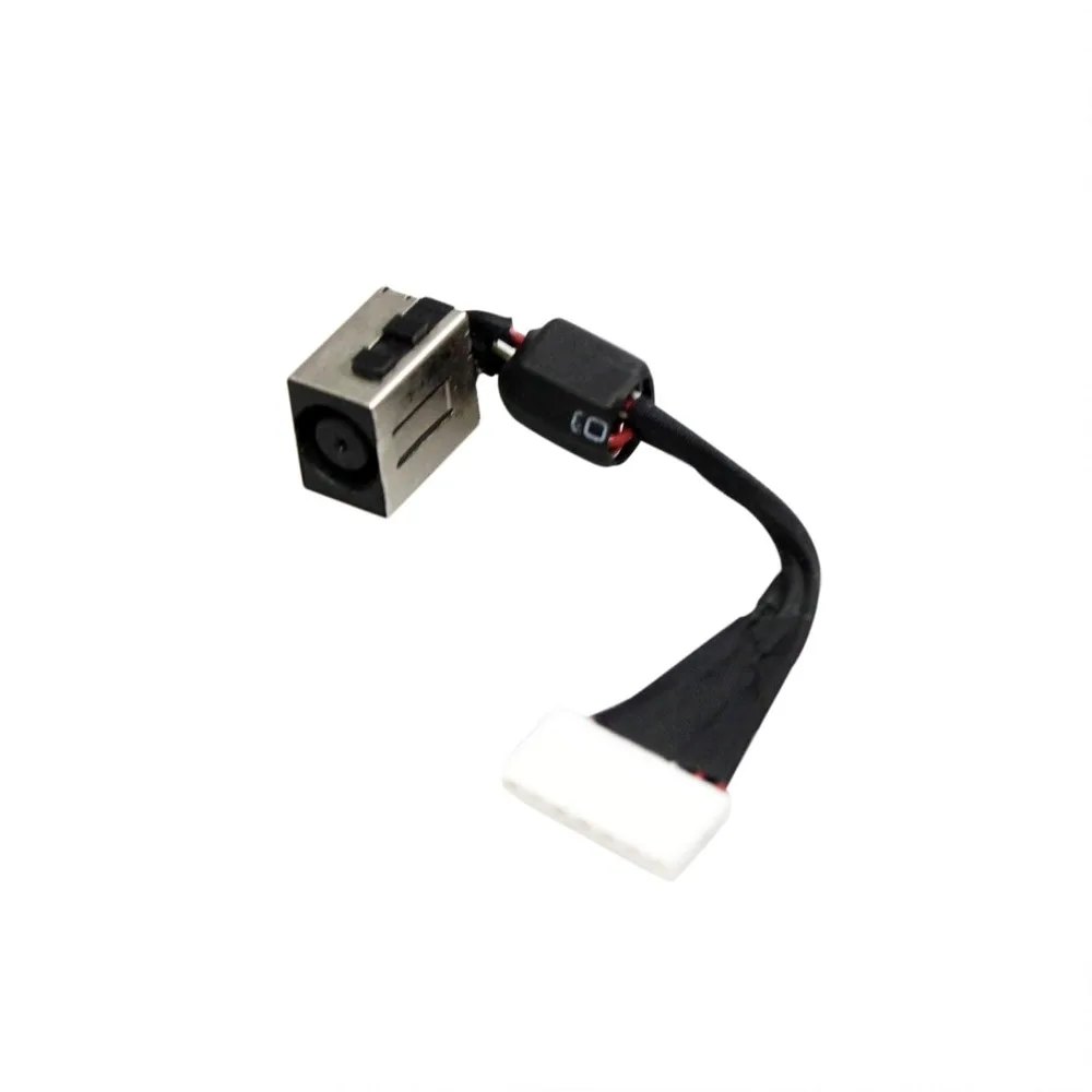 DC in Power Jack Socket Plug with Cable Replacement for Dell  Alienware 13 R2 P56G VPY14 DC30100SU00 Aw13r2-5567slv