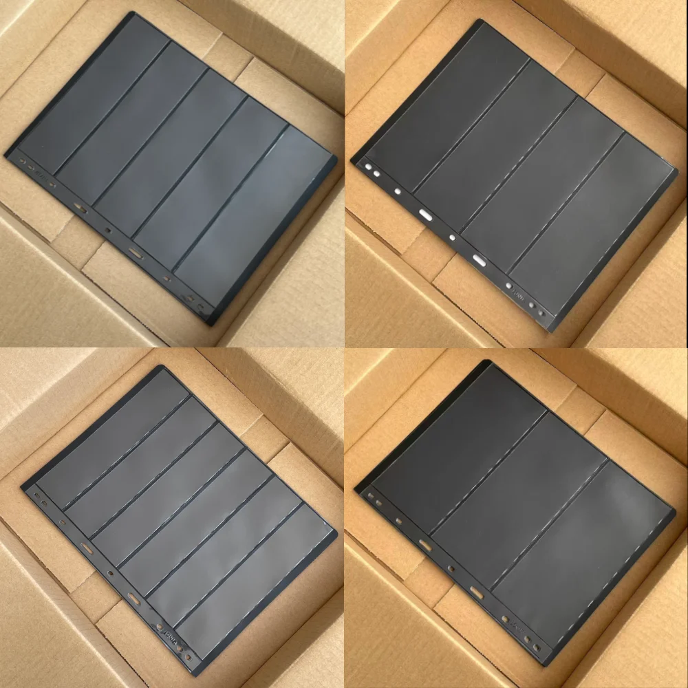 9 Hole Double Sided Stamp Collection Loose Leaf Pages Black Background Stamp Album Inner Refill Sheets For Philatelist Storage