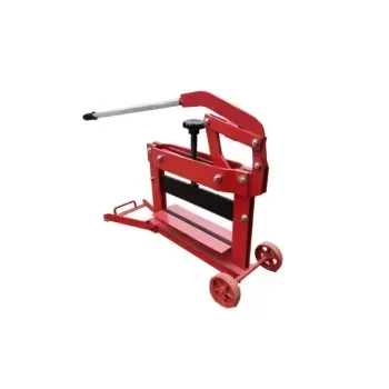Por    Brick Cutter Machine Concrete Cutting Hand Operated Manual Brick Making Equipment Interlocking