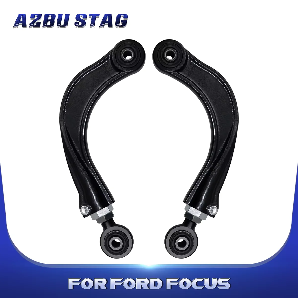 

AzbuStag Rear Upper Control Arm Lh Rh 2Pcs Kits for FORD FOCUS ESCAPE MAZAD 3 5 VOLVO C30 C70 S40 2000 2001 2002 2003 2004-2018