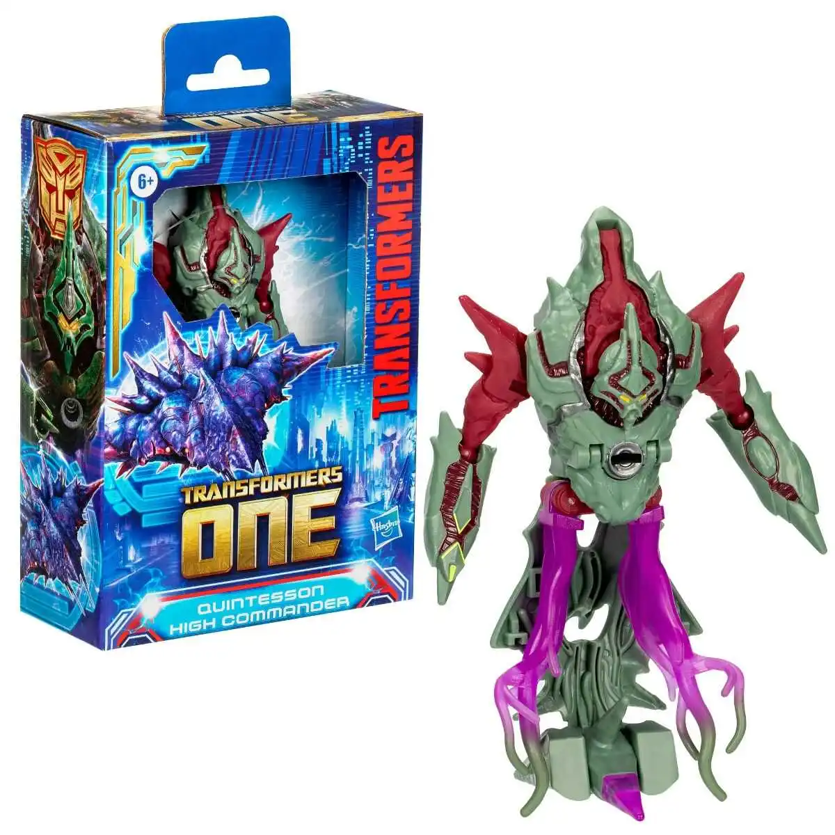 

Hasbro Transformer One Toys Quintesson High Commander D Class New Action Figures Anime Joint Mobility Models Boy Gift Hobbies