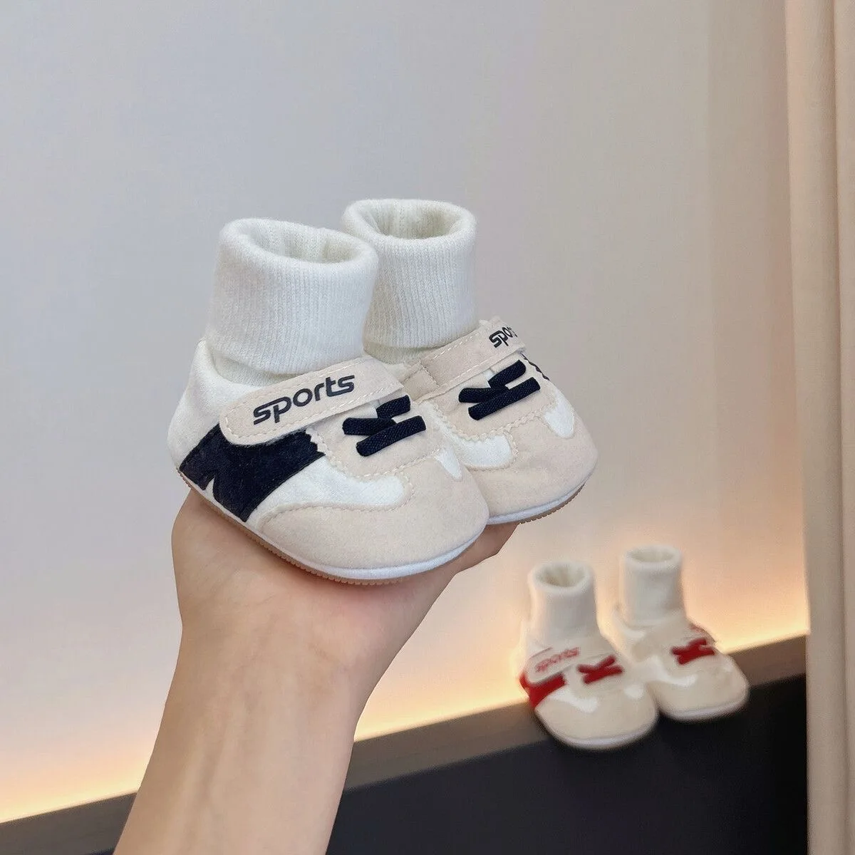

Baby Socks Shoes Baby Boys Girls Cute Soft Winter Shoes Newborn Infant Socks Child Floor Sneaker Toddler Girls First Walkers