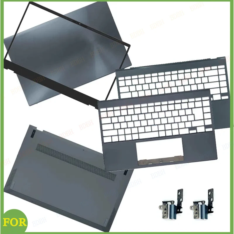 BDBH New For ASUS ZenBook 14 UX425 UX425J UX425JA U4700J Laptop Shell LCD Top Case/Back Cover/Front Bezel/Hinges/Bottom Case