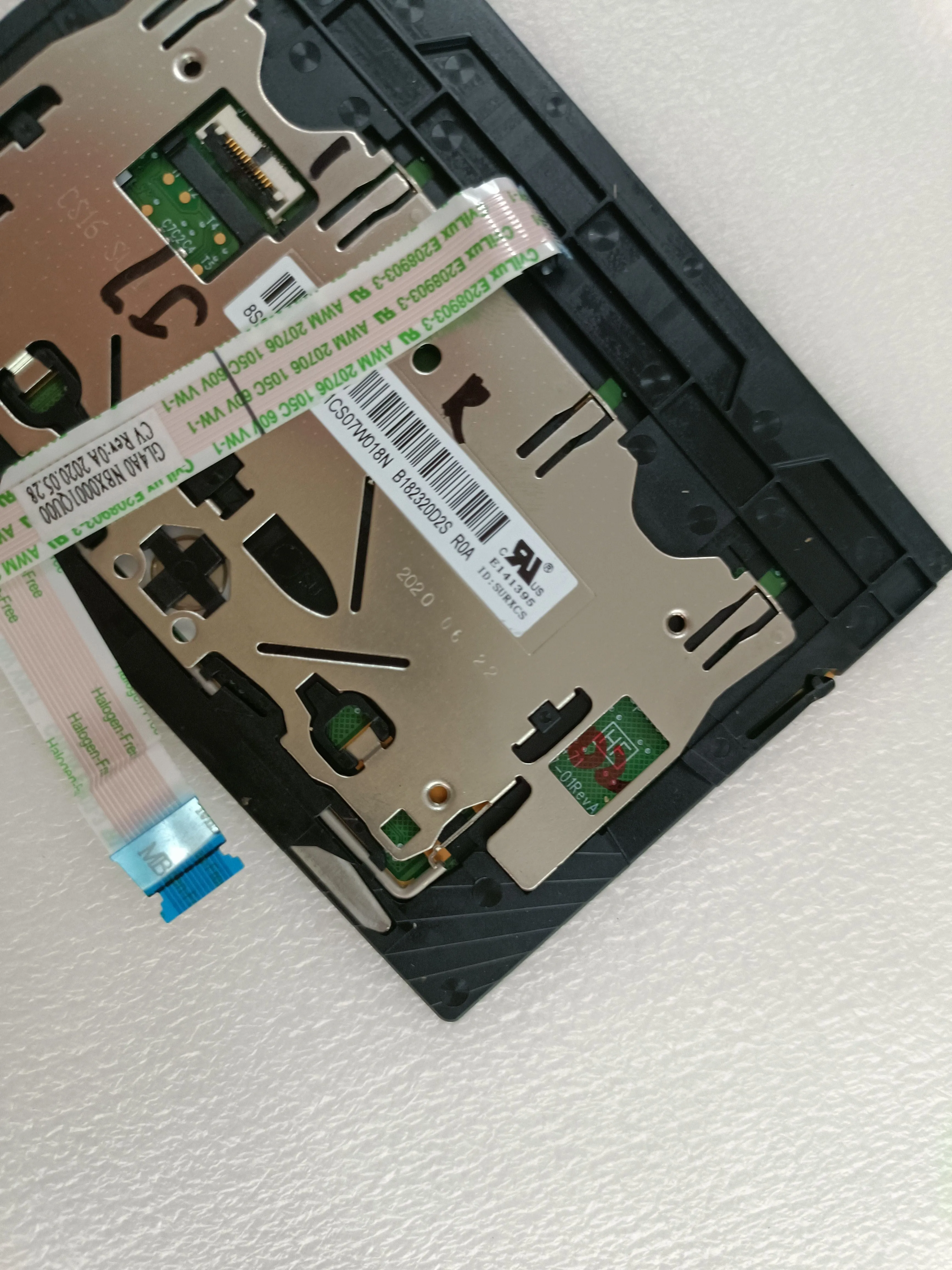 Imagem -03 - Touchpad Clickpad Trackpad Cabo Cabo para Lenovo Thinkpad L14 Gen L14 Gen L15 P15s T15p P15 T15g P17 L15 Original 01yu054 01yu300