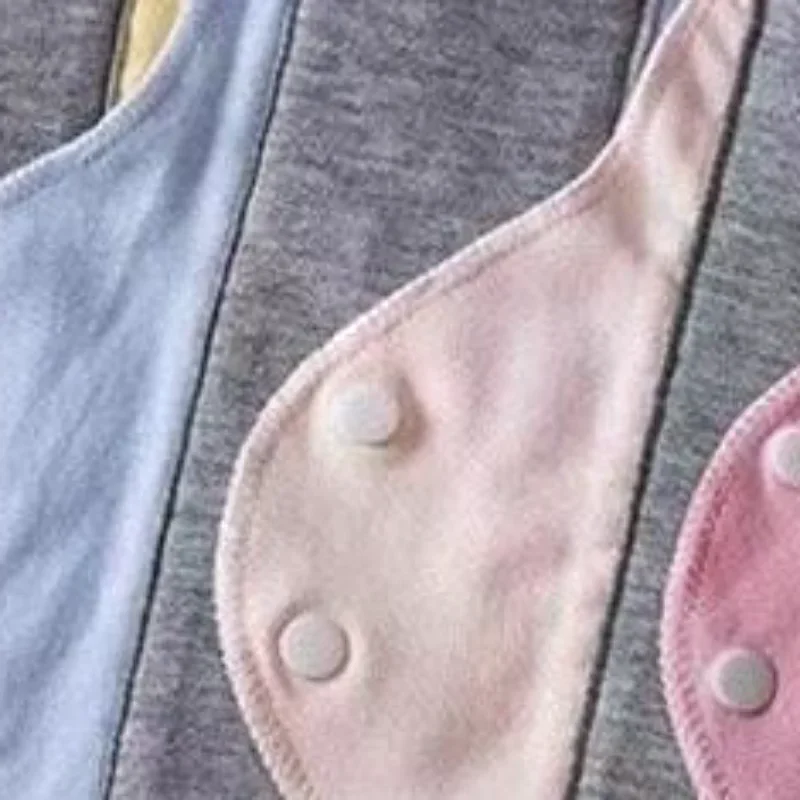 4pcs Leak-Proof & Waterproof Washable Incontinence Pads with Graphene Aseptic Technology for Elderly Care
