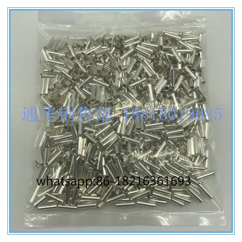 

Тип трубки EN2510, штифтовая клемма холодного прессования, носовая трубка в европейском стиле, 1000 штук красной меди