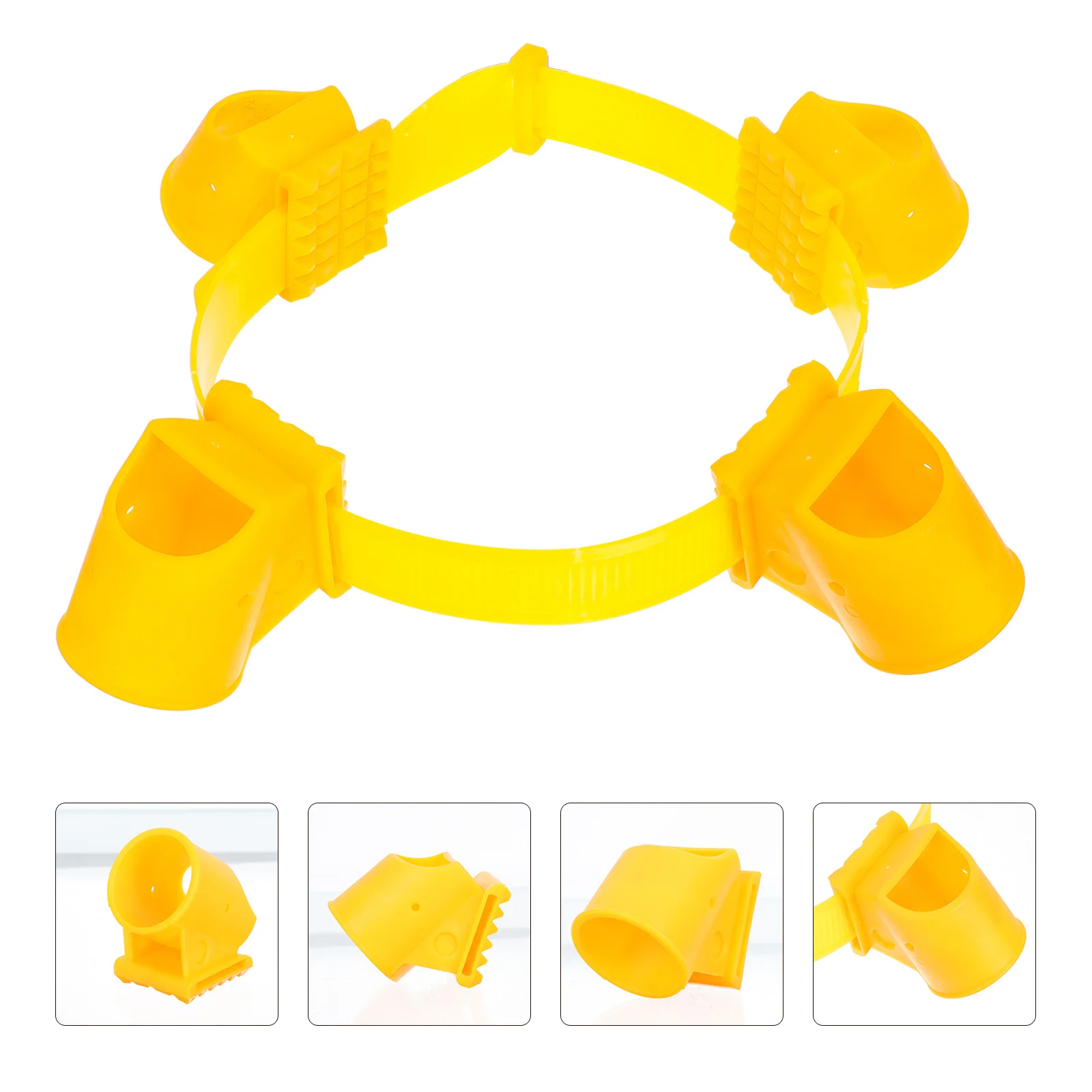 1 комплект, фиксирующая чашка для опоры для дерева, ветрозащитный пластиковый держатель, увеличенное основание, прочный, прочный для крепления пересадки 1 комплект, фиксирующая чашка для опоры для дерева, ветрозащитный пластиковый держатель, увеличенное основание, прочный, прочный для крепления пересадки