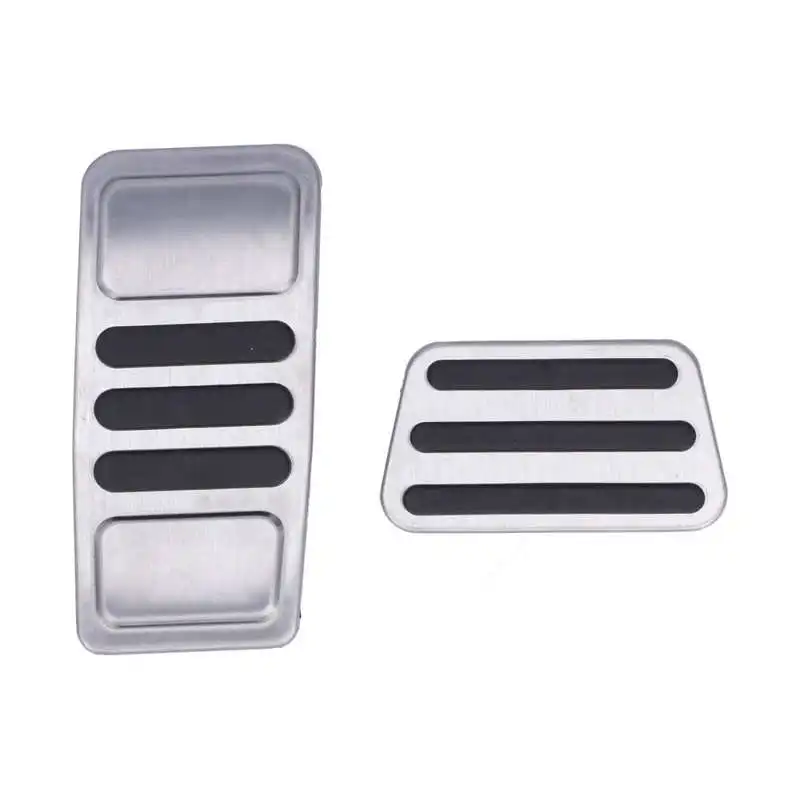 

2pcs Accelerator Pedal Cover Brake Pedal Pad Anti-Slip Fit for Ford Mustang 2015-2019 Pedal Cover New