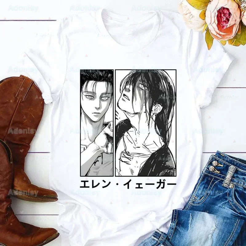 shingeki-no-kyojin-verao-moda-camisa-grafica-t-camisa-feminina-topos-o-pescoco-ataque-em-tita-mikasa-eren-yeager-camisetas-meninas-tshirt