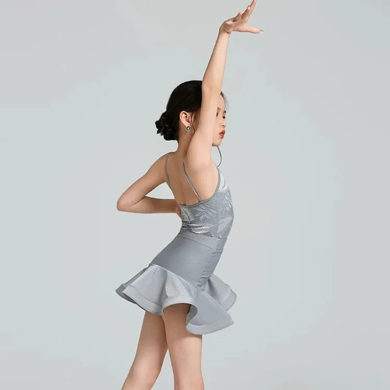 costumes-de-danse-latine-pour-enfants-nouveaux-justaucorps-pour-filles-tenues-d'entrainement-d'ete-ensemble-professionnel-haut-de-gamme-2026