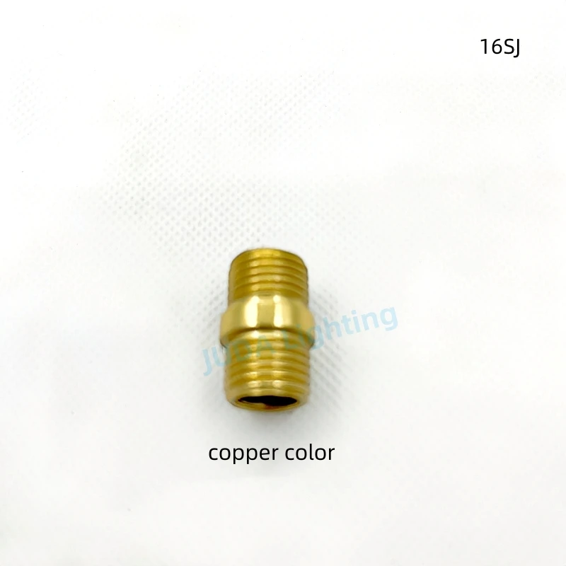 M16 Tooth Tube Adapter M16 Both Size Thread M16 Thread Pipe Adapter Lamp Tooth Tube Adapter Wall Lamp Floor Light Tube Connector