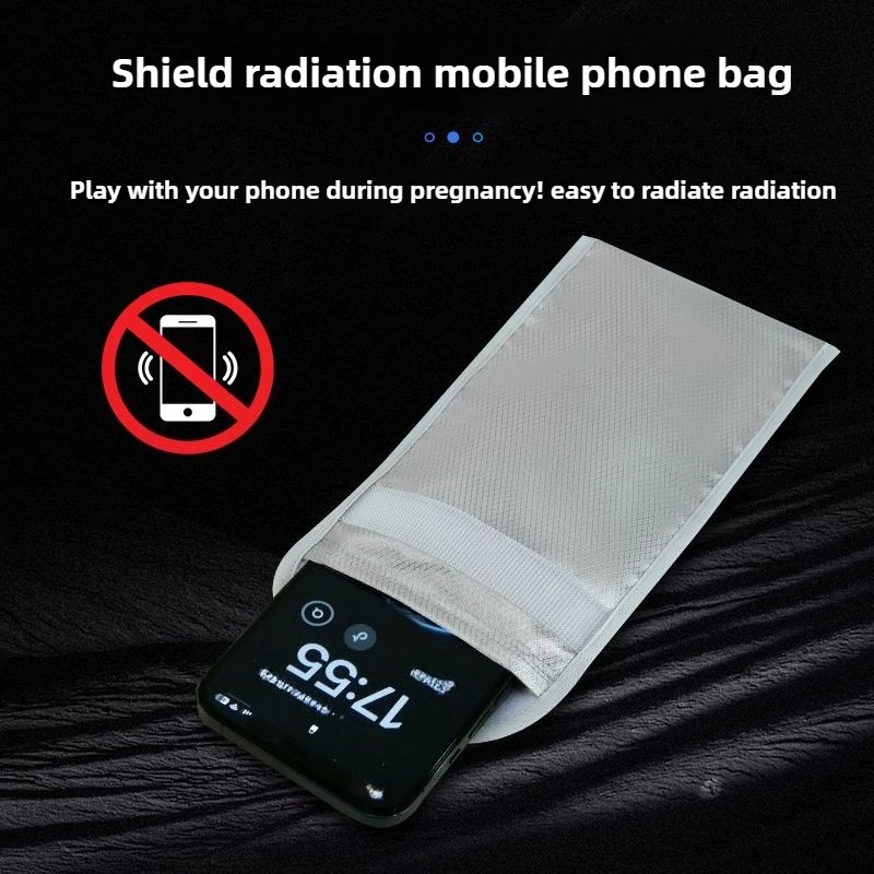 Radiation Shielding Fabric Professional Maternity EMF Shielding Phone Case Tablet Pouch Universal Detector Summer 2025 Luxe