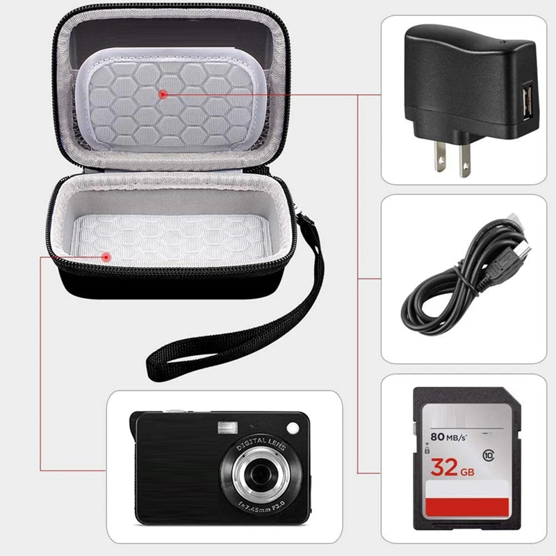 Protective Case Digital Camera, Camera Case Portable Photographer Photography For Equipment