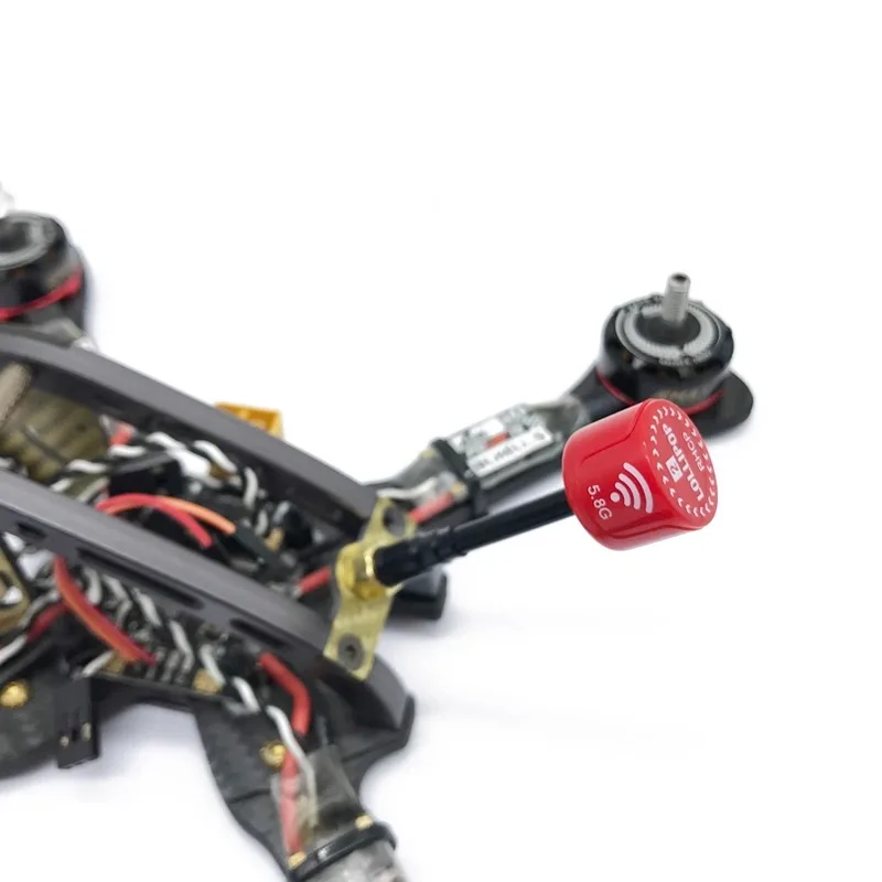 Antena FPV de 5,8 GHz RHCP 60mm Lollipop3 con antena 3dbi SMA/UFL/MMCX de alta ganancia para drones de carreras de largo alcance FPV 5,8