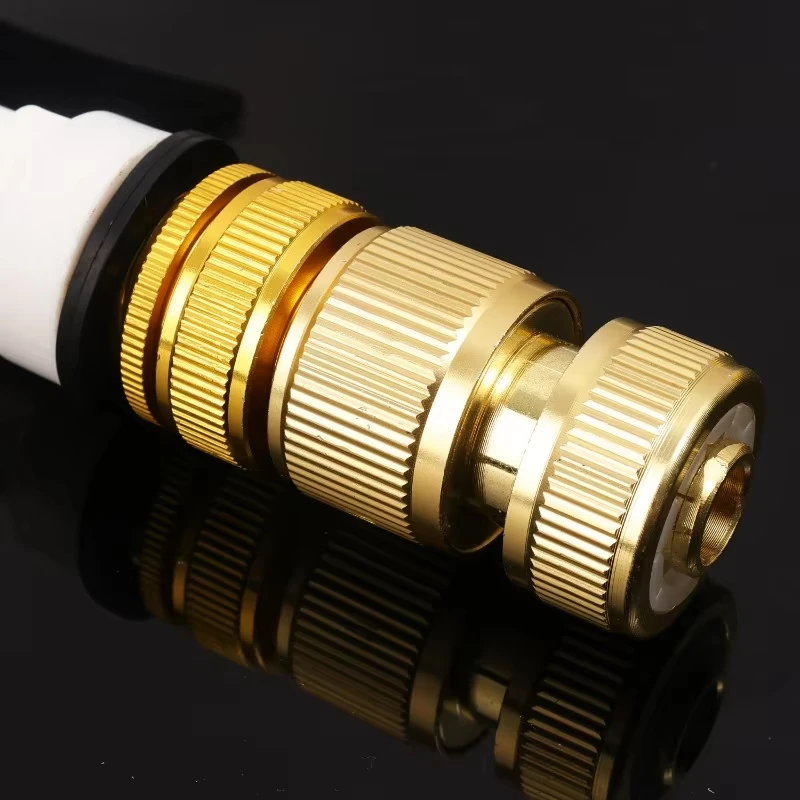 1/10x خرطوم حديقة انبوب ماء صنبور محول موصل الخرطوم سقي اتصال إصلاح موسع سريعة الإناث سقي المناسب 4/6