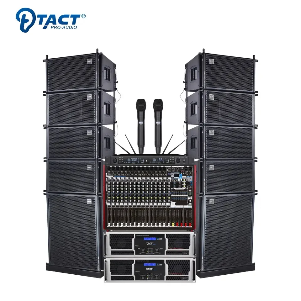 Tact Tq12 Single 12 Inch Line Array, 2+1 Set for Concert Performance
