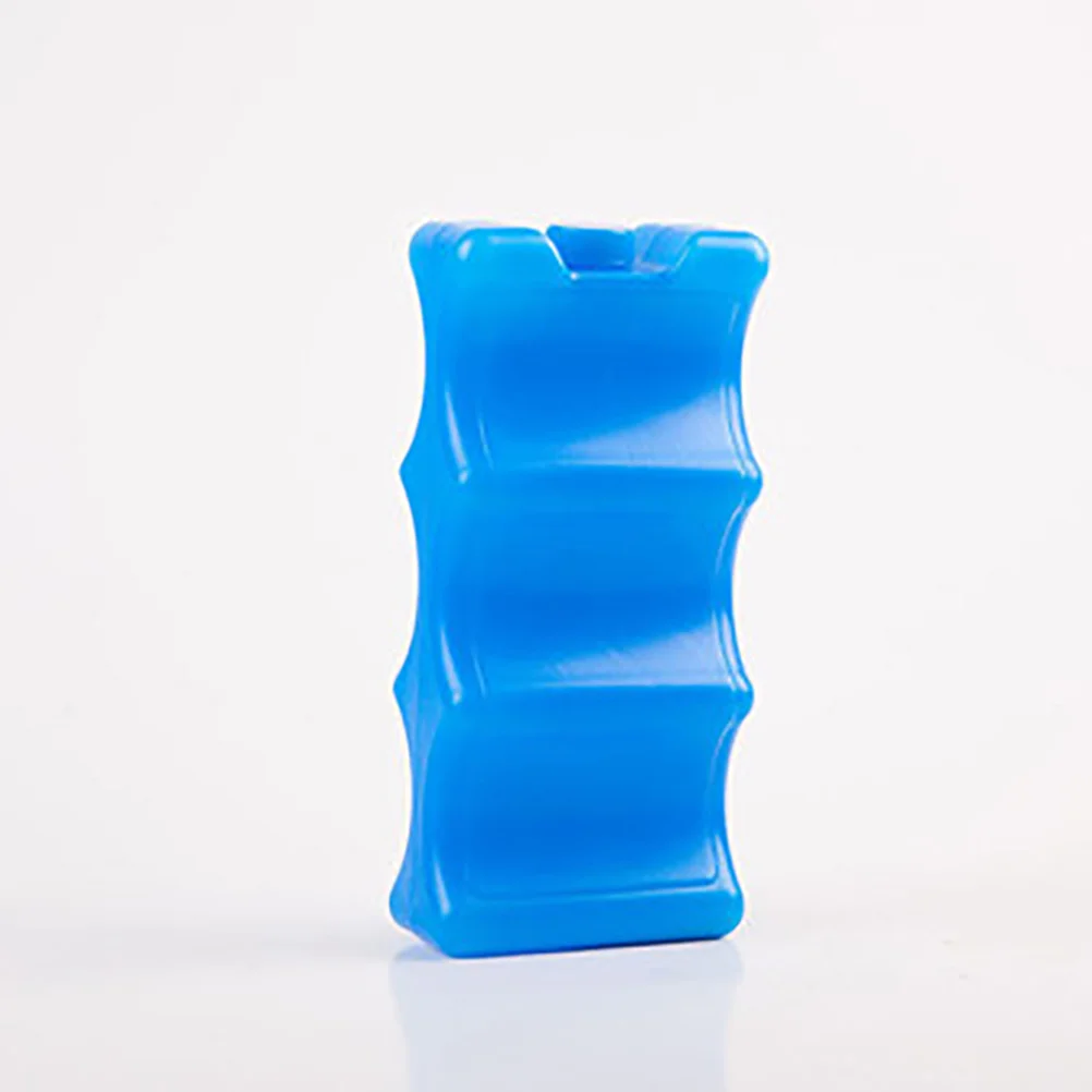 4 Pcs Milk Bottle Breast Storage Ice Packs Cooler Breastmilk Freezer Bags Drinks Rubber Pouch