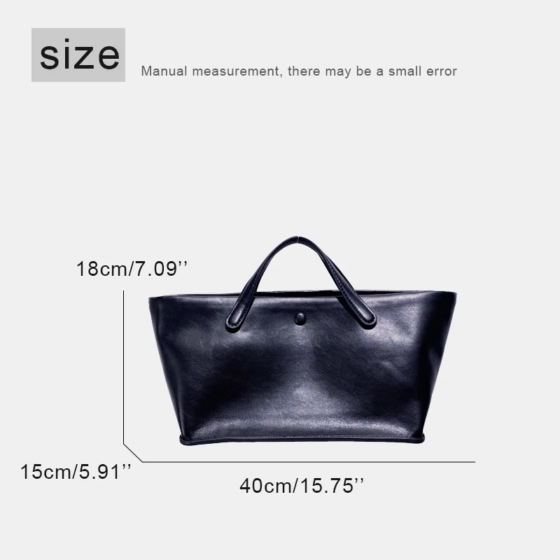 Custom Initials Genuine Leather Tote Bag For Women Luxury Designer Handbag Purse 2024 New In Cowhide Button Top Handle Shoulder